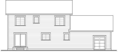 Craftsman House Plan #034-01032 Elevation Photo