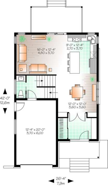 House Plan House Plan #13654 Drawing 1