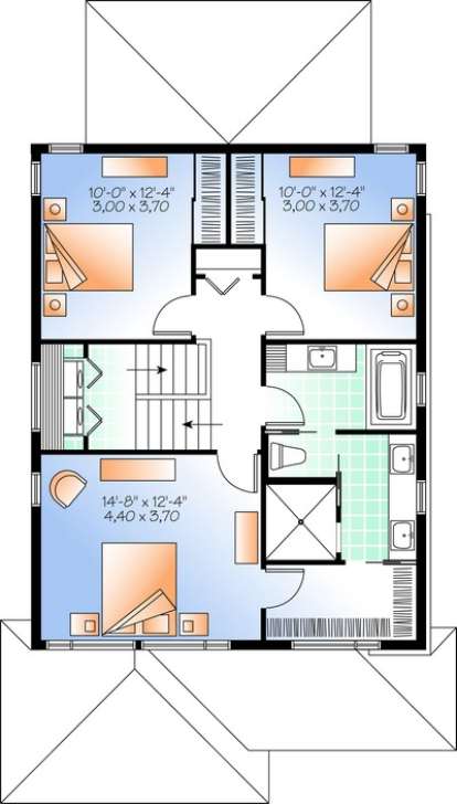 House Plan House Plan #13654 Drawing 2