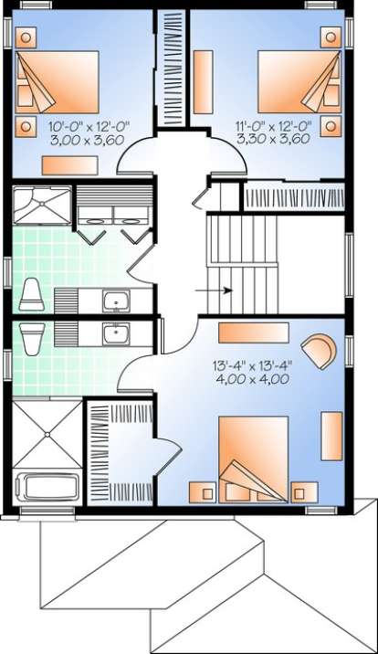 House Plan House Plan #13656 Drawing 2