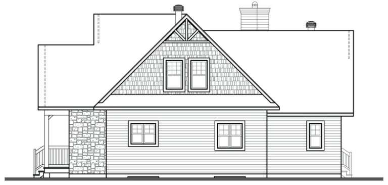 Craftsman House Plan #034-01038 Elevation Photo