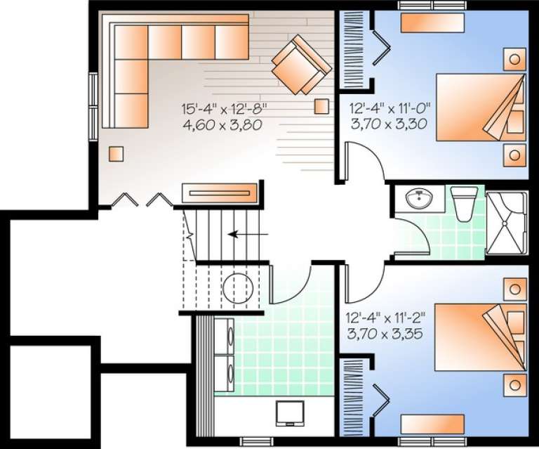 House Plan House Plan #13667 Drawing 1