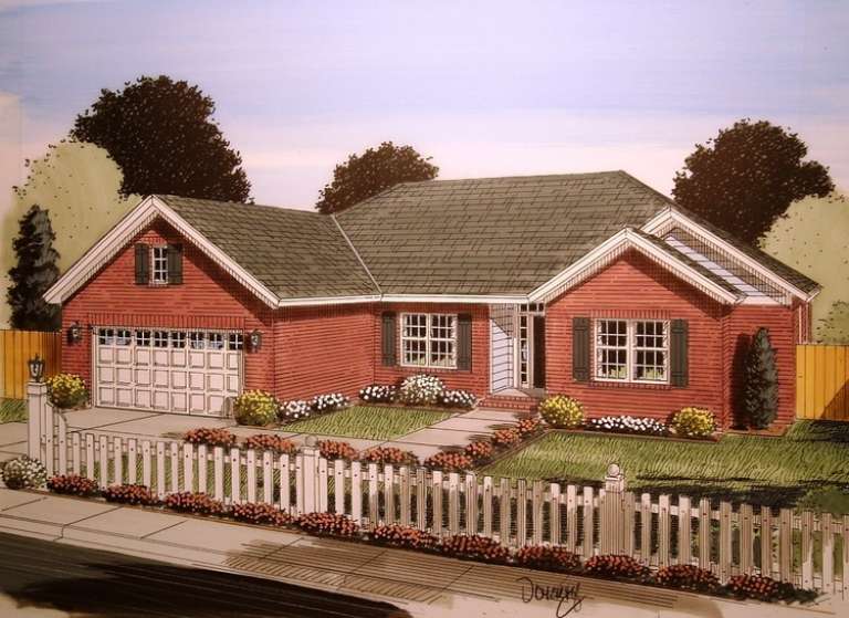 House Plan House Plan #13671 Front Elevation