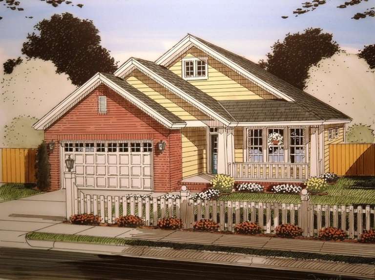 House Plan House Plan #13677 Front Elevation