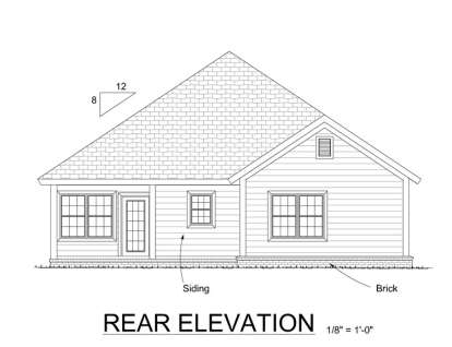 Craftsman House Plan #4848-00007 Elevation Photo
