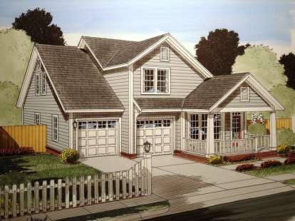 Craftsman House Plan #4848-00008 Elevation Photo
