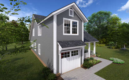 Craftsman House Plan #4848-00009 Elevation Photo
