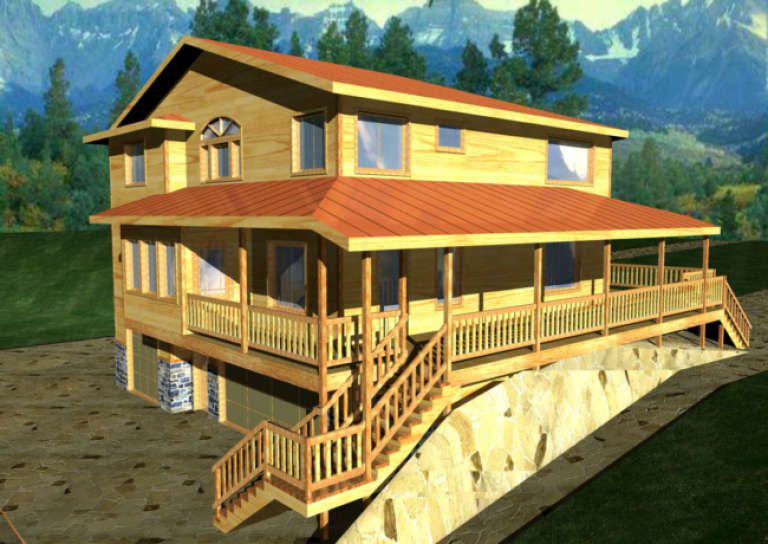 House Plan House Plan #1368 Front Elevation