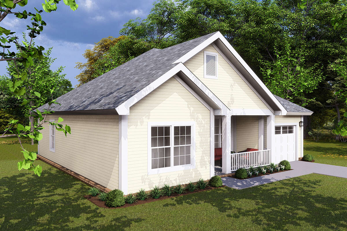 Craftsman House Plan #4848-00012 Elevation Photo