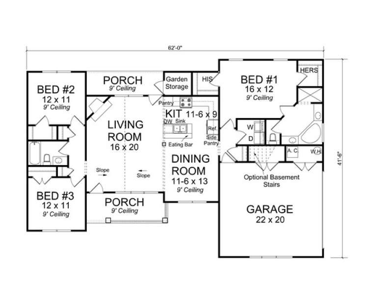 House Plan House Plan #13683 Drawing 1