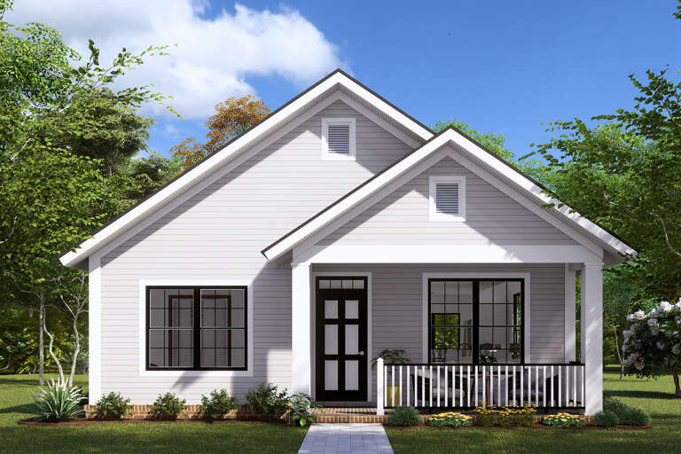 House Plan House Plan #13686 Front Elevation 