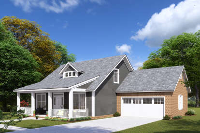 Bungalow House Plan #4848-00018 Elevation Photo