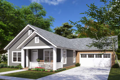 Craftsman House Plan #4848-00019 Elevation Photo