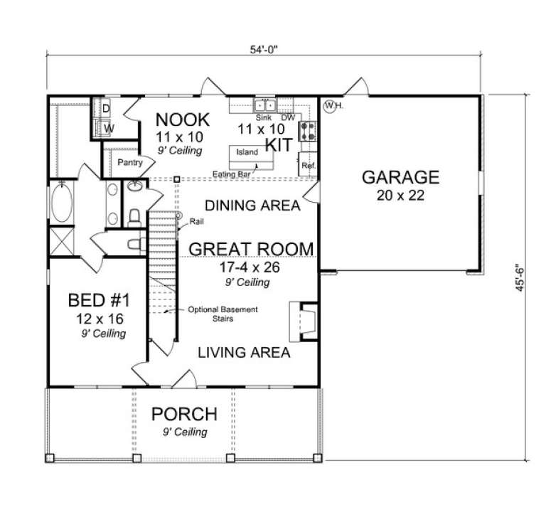 House Plan House Plan #13690 Drawing 1