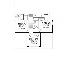 Floorplan 2 for House Plan #4848-00020