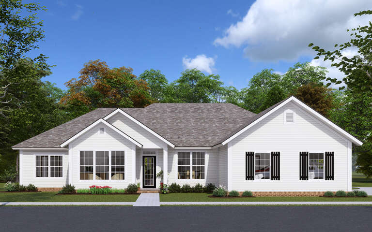 House Plan House Plan #13691 Front Elevation 