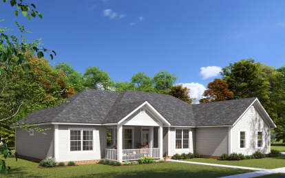 Traditional House Plan #4848-00022 Elevation Photo
