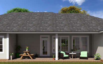 Traditional House Plan #4848-00022 Elevation Photo
