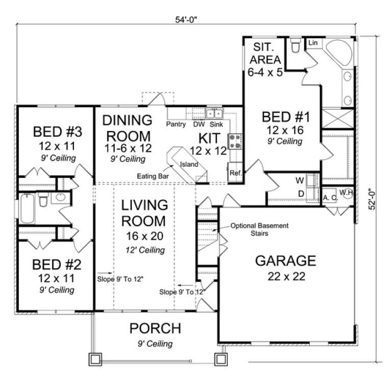 House Plan House Plan #13697 Drawing 1