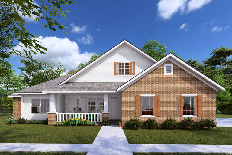 House Plan House Plan #13698 Front Elevation
