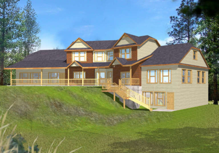 House Plan House Plan #1370 Front Elevation