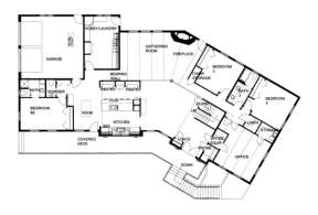 First Floor for House Plan #039-00118
