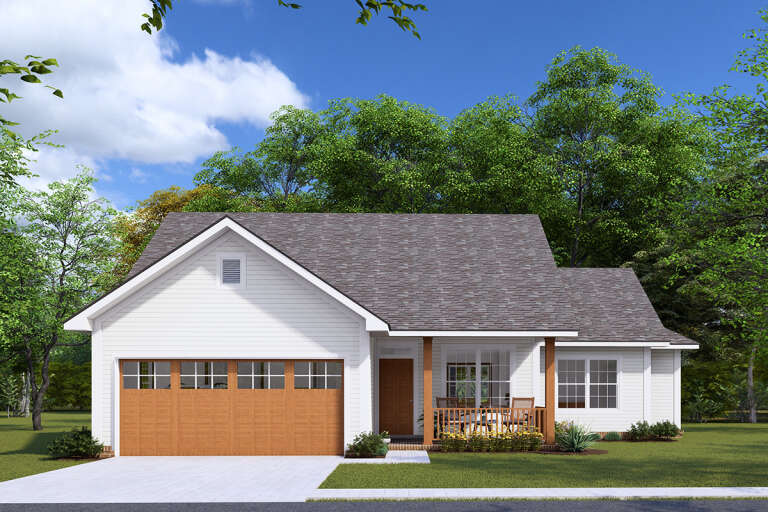 House Plan House Plan #13701 Front Elevation