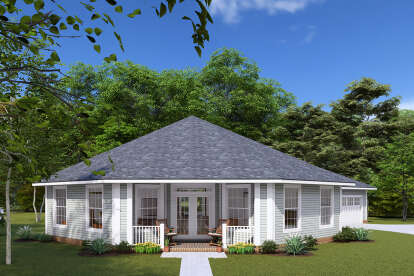 Traditional House Plan #4848-00032 Elevation Photo