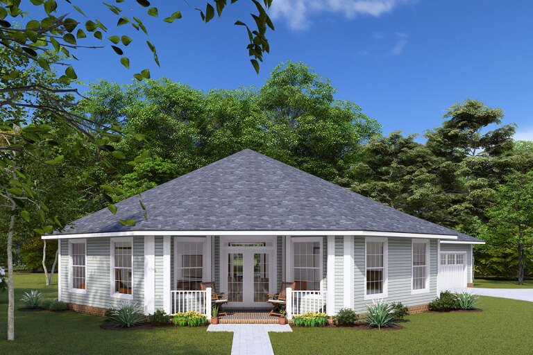 House Plan House Plan #13702 Front Elevation
