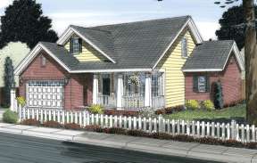 Bungalow House Plan #4848-00034 Elevation Photo