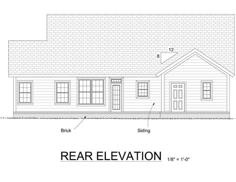 Bungalow House Plan #4848-00034 Elevation Photo