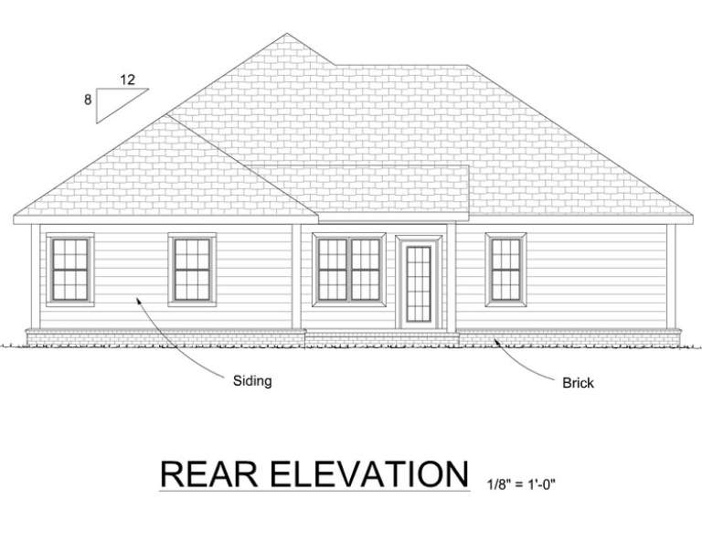 Bungalow House Plan #4848-00037 Elevation Photo