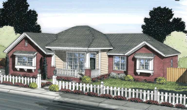 House Plan House Plan #13708 Front Elevation