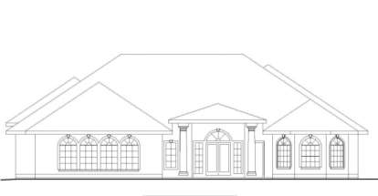 Traditional House Plan #039-00119 Elevation Photo