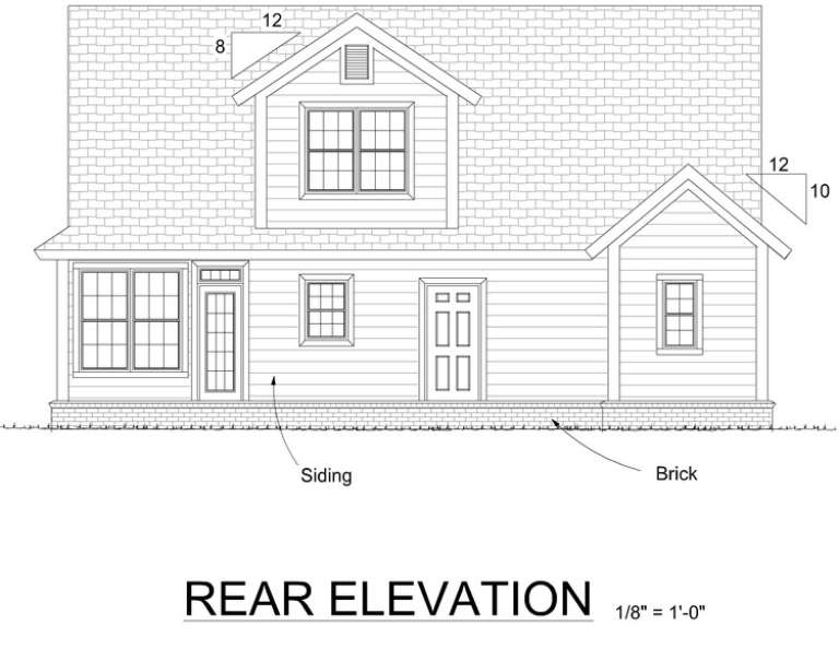 Craftsman House Plan #4848-00041 Elevation Photo