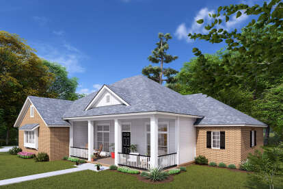 Craftsman House Plan #4848-00044 Elevation Photo