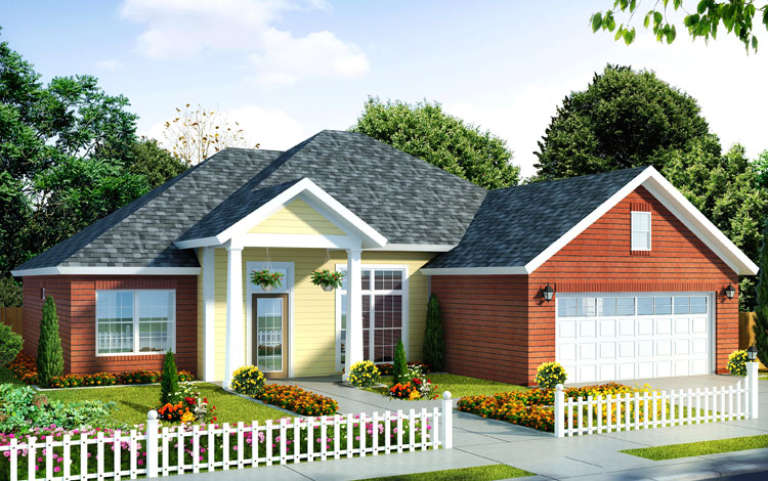 House Plan House Plan #13716 Front Elevation