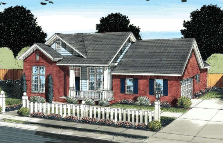 House Plan House Plan #13719 Front Elevation