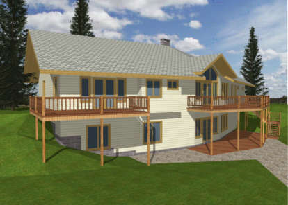 Traditional House Plan #039-00120 Elevation Photo