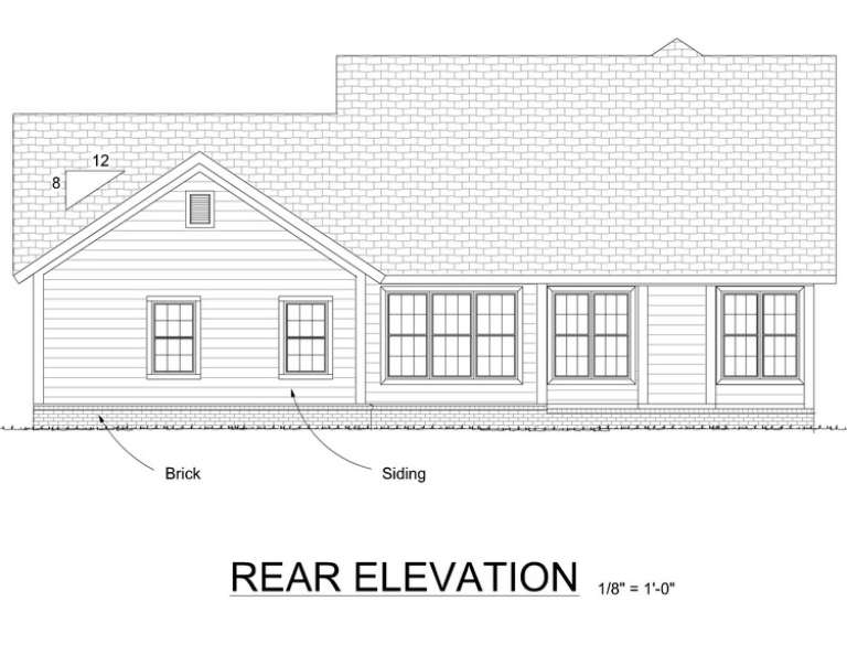 Craftsman House Plan #4848-00050 Elevation Photo