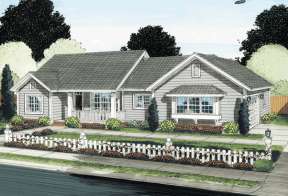 Craftsman House Plan #4848-00052 Elevation Photo