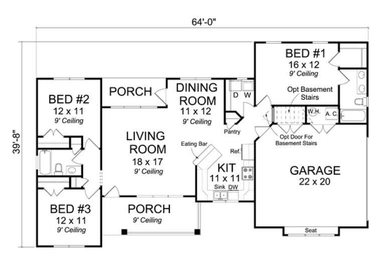 House Plan House Plan #13722 Drawing 1