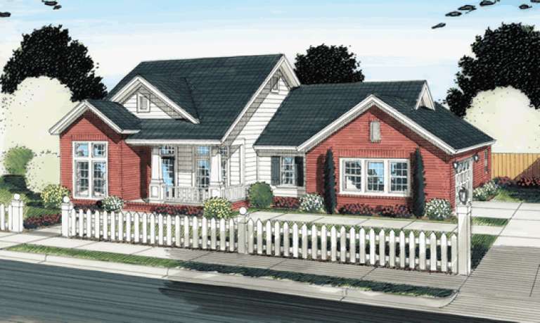 House Plan House Plan #13723 Front Elevation