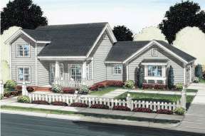Country House Plan #4848-00054 Elevation Photo