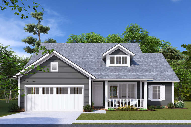 House Plan House Plan #13726 Front Elevation