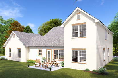 Traditional House Plan #4848-00057 Elevation Photo