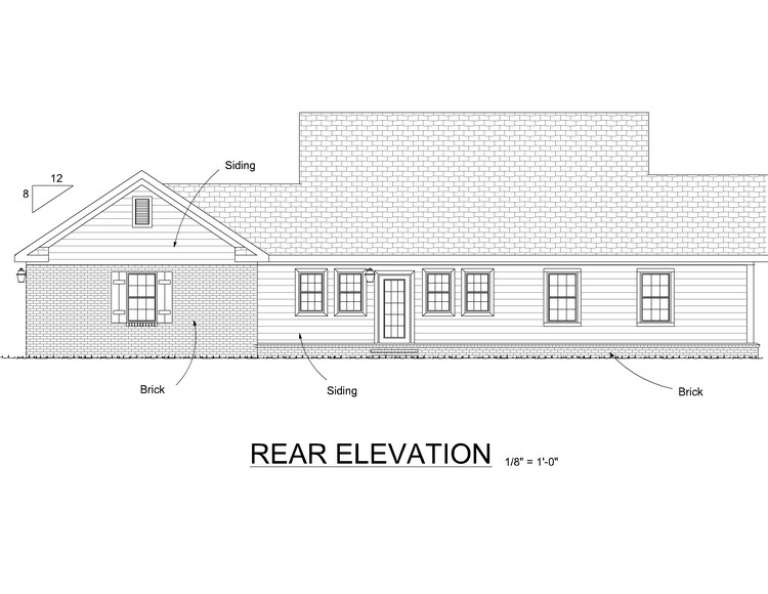 Craftsman House Plan #4848-00058 Elevation Photo