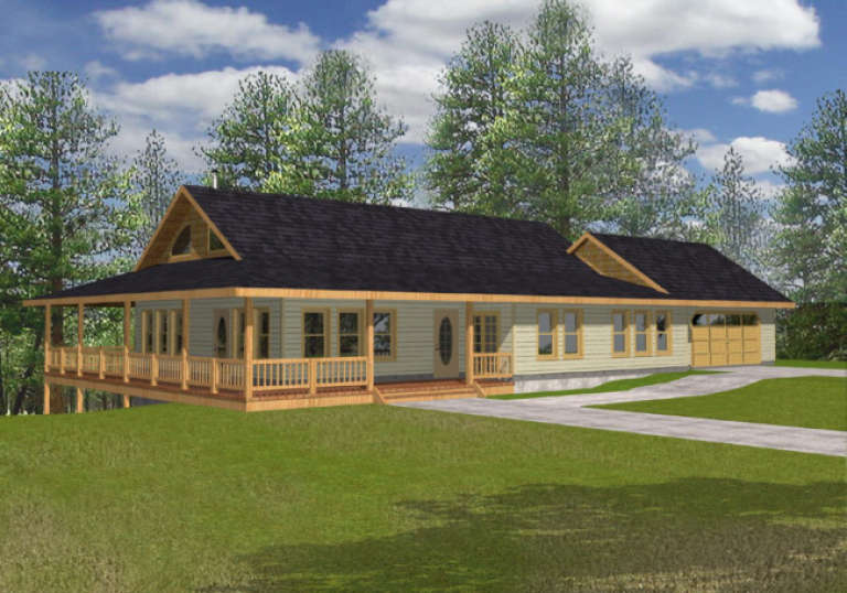 House Plan House Plan #1373 Front Elevation