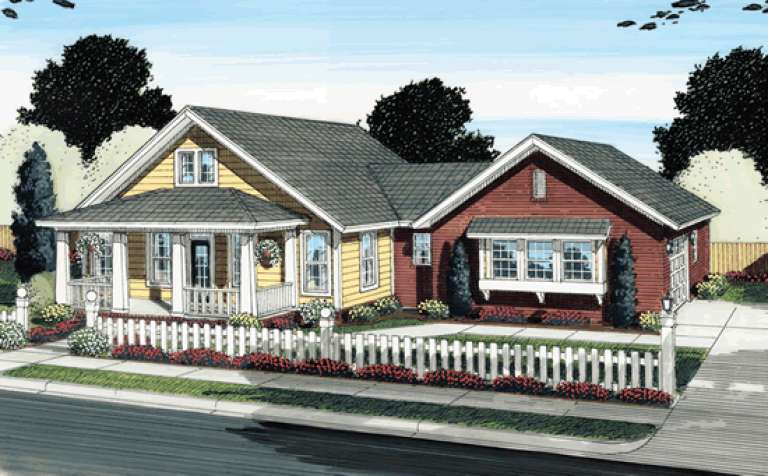 House Plan House Plan #13730 Front Elevation