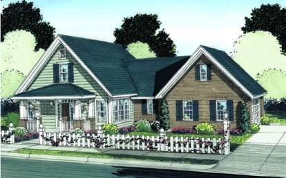 Craftsman House Plan #4848-00061 Elevation Photo